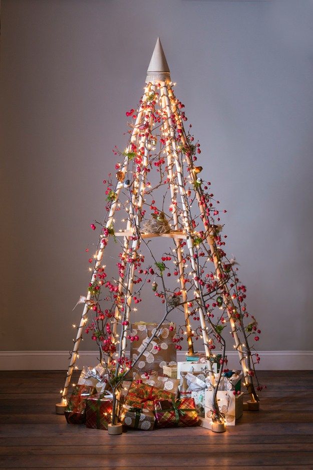 albero natale struttura piramidale
