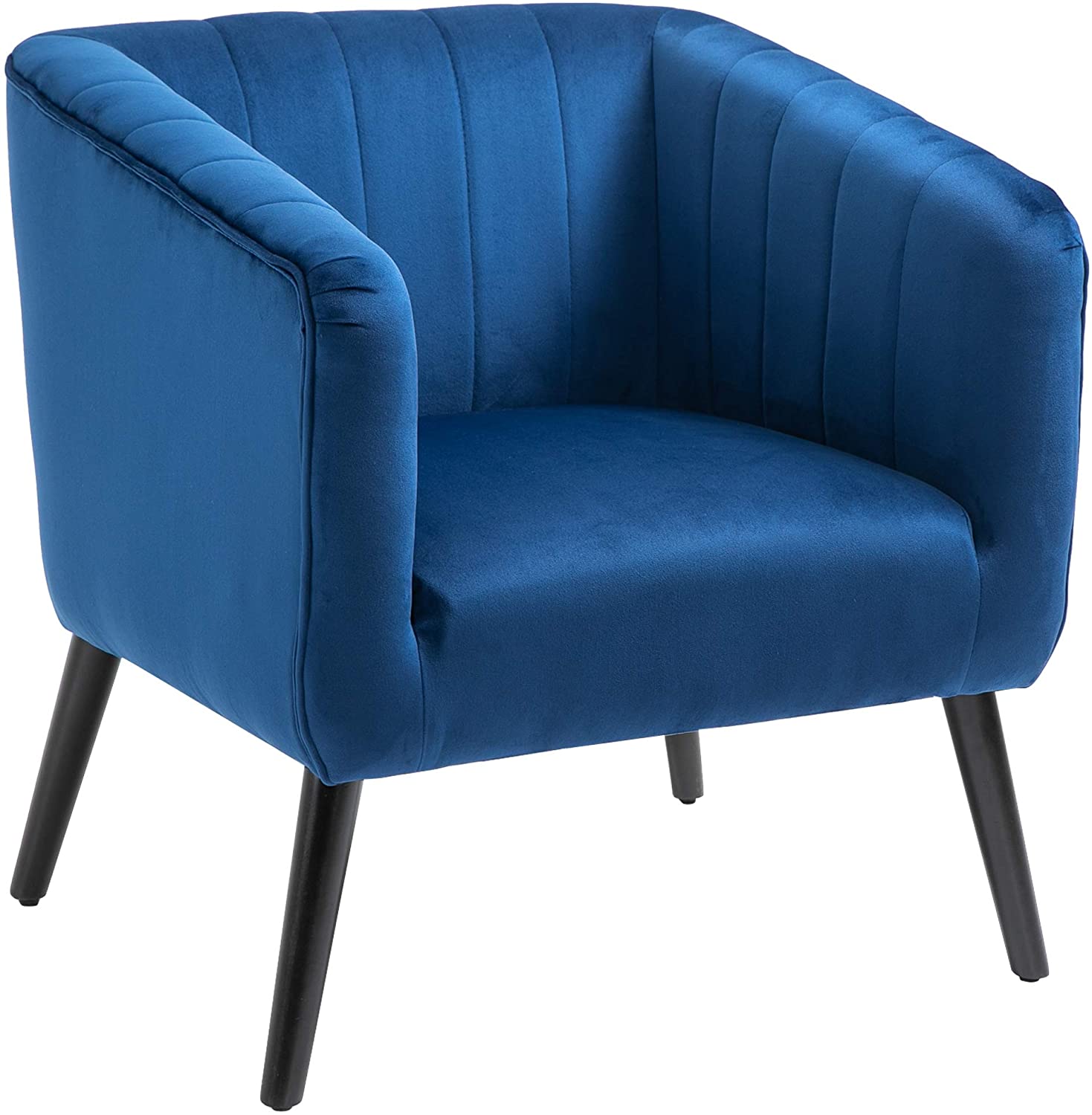 poltroncina moderna blu